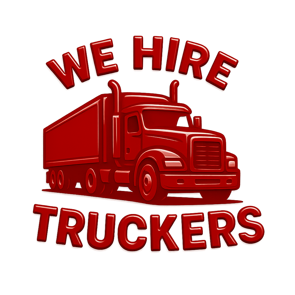 We Hire Truckers logo